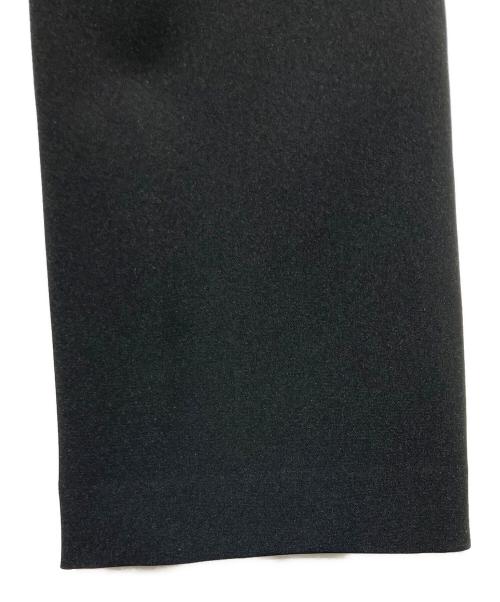 anuans（アニュアンス）anuans (アニュアンス) ストレッチスリットフレアパンツ ブラック サイズ:Sの古着・服飾アイテム