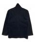 AURALEE (オーラリー) WOOL LING YARN MILLED JERSEY ZIP BLOUSON ブラック サイズ:3：25000円