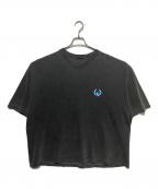 Qキュ）の古着「Cursed Video T-shirt」｜チャコールグレー
