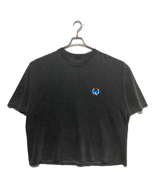 Q（キュ）Q (キュ) Cursed Video T-shirt チャコールグレー サイズ:Freeの古着・服飾アイテム
