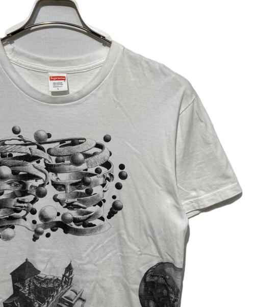 SUPREME（シュプリーム）Supreme (シュプリーム) 17SS M.C. Escher Collage Ｔシャツ ホワイト サイズ:Lの古着・服飾アイテム