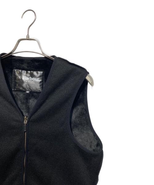 Barbour（バブアー）Barbour (バブアー) フロントジップファーライナーベスト ブラック サイズ:38の古着・服飾アイテム