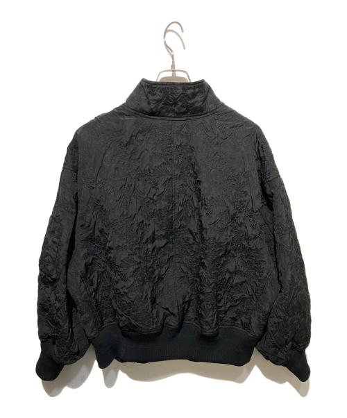Mame Kurogouchi（マメクロゴウチ）Mame Kurogouchi (マメクロゴウチ) Floral Jacquard Triple Cloth Jacket ブラック サイズ:1の古着・服飾アイテム