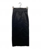 BIOTOPビオトープ）の古着「sheer tight skirt」｜ブラック