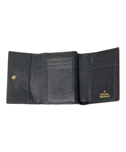 Vivienne Westwood（ヴィヴィアンウエストウッド）Vivienne Westwood (ヴィヴィアンウエストウッド) 3つ折り財布 ブラックの古着・服飾アイテム