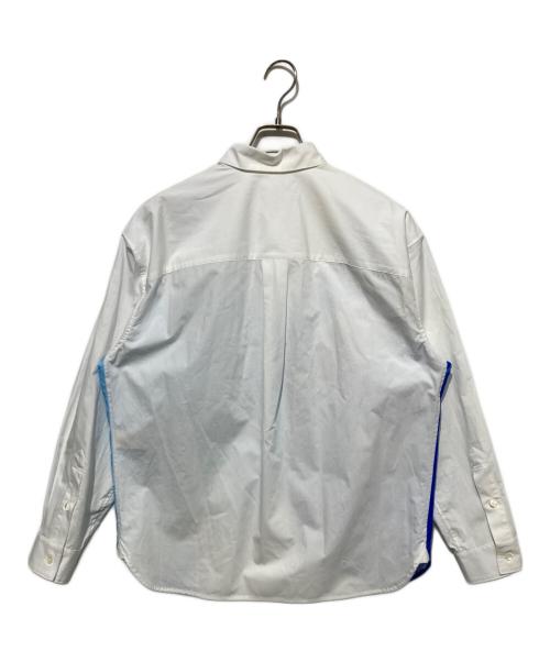 HERALBONY（ヘラルボニー）HERALBONY (ヘラルボニー) レギュラーカラーシャツ「タイトル不明」 ホワイト サイズ:Mの古着・服飾アイテム