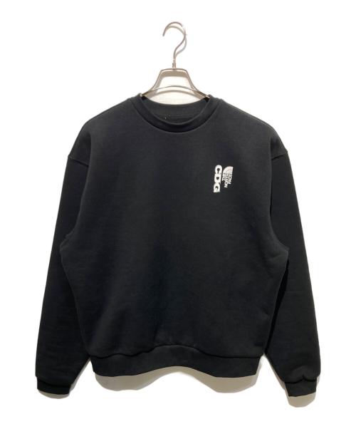 THE NORTH FACE（ザ ノース フェイス）THE NORTH FACE (ザ ノース フェイス) CDG (シーディージー) TNF×CDG スウェットクルーネック ブラック サイズ:Ｍの古着・服飾アイテム