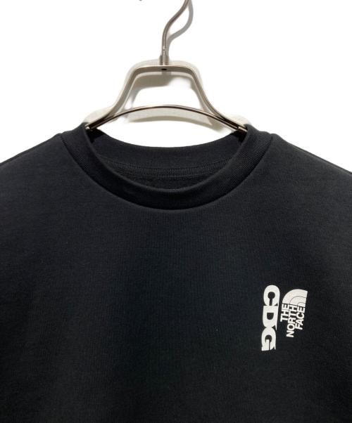 THE NORTH FACE（ザ ノース フェイス）THE NORTH FACE (ザ ノース フェイス) CDG (シーディージー) TNF×CDG スウェットクルーネック ブラック サイズ:Ｍの古着・服飾アイテム
