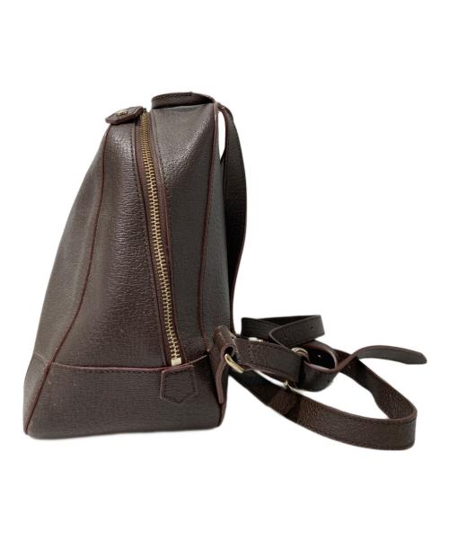 Vivienne Westwood（ヴィヴィアンウエストウッド）Vivienne Westwood (ヴィヴィアンウエストウッド) レザーミニリュック ブラウンの古着・服飾アイテム