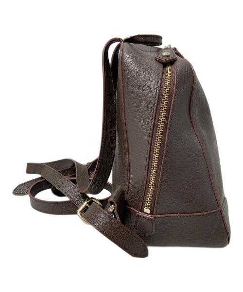 Vivienne Westwood（ヴィヴィアンウエストウッド）Vivienne Westwood (ヴィヴィアンウエストウッド) レザーミニリュック ブラウンの古着・服飾アイテム