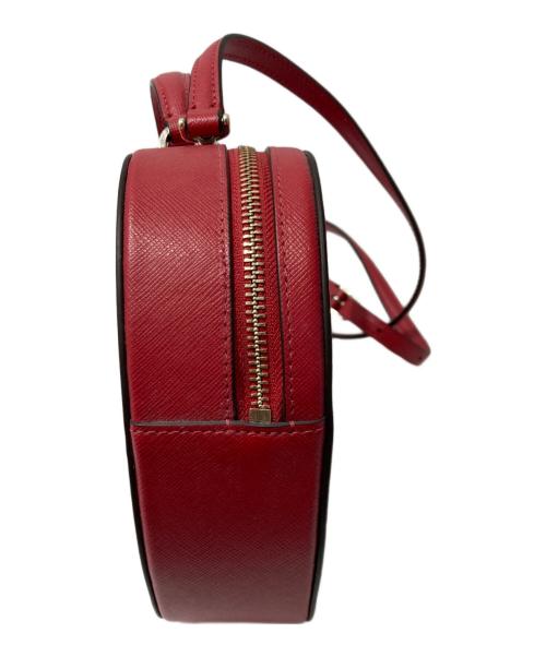 Kate Spade（ケイトスペード）Kate Spade (ケイトスペード) Love Shack ハート型クロスボディバッグ レッドの古着・服飾アイテム
