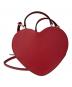 Kate Spade (ケイトスペード) Love Shack ハート型クロスボディバッグ レッド：8000円