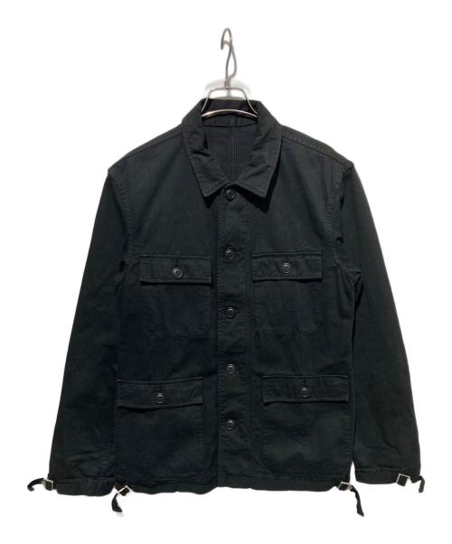 UNUSED（アンユーズド）UNUSED (アンユーズド) ミリタリージャケット ブラック サイズ:3の古着・服飾アイテム