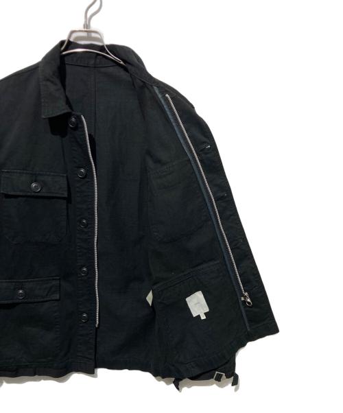 UNUSED（アンユーズド）UNUSED (アンユーズド) ミリタリージャケット ブラック サイズ:3の古着・服飾アイテム