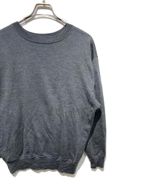 koti BEAUTY&YOUTH（コティ ビューティーアンドユース）koti BEAUTY&YOUTH (コティ ビューティーアンドユース) MERINO WOOL SWEAT グレー サイズ:Sの古着・服飾アイテム