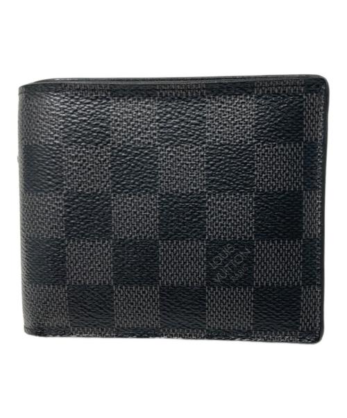 LOUIS VUITTON（ルイ ヴィトン）LOUIS VUITTON (ルイ ヴィトン) ポルトフォイユ・アメリゴ NM ブラックの古着・服飾アイテム