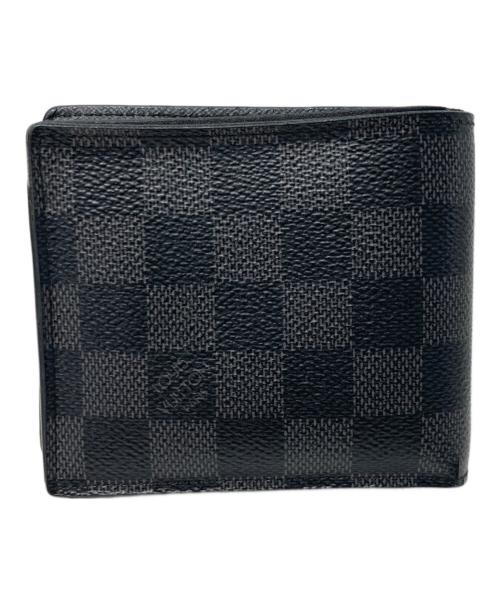 LOUIS VUITTON（ルイ ヴィトン）LOUIS VUITTON (ルイ ヴィトン) ポルトフォイユ・アメリゴ NM ブラックの古着・服飾アイテム