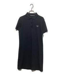 FRED PERRY（フレッドペリー）の古着「ポロワンピース」｜ブラック