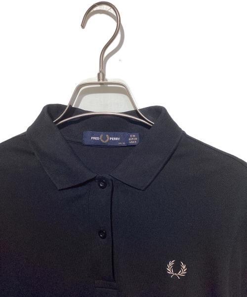 FRED PERRY（フレッドペリー）FRED PERRY (フレッドペリー) ポロワンピース ブラック サイズ:38の古着・服飾アイテム
