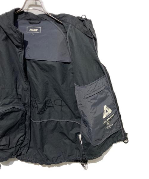PALACE（パレス）PALACE (パレス) CELL NET JACKET ブラック サイズ:Lの古着・服飾アイテム