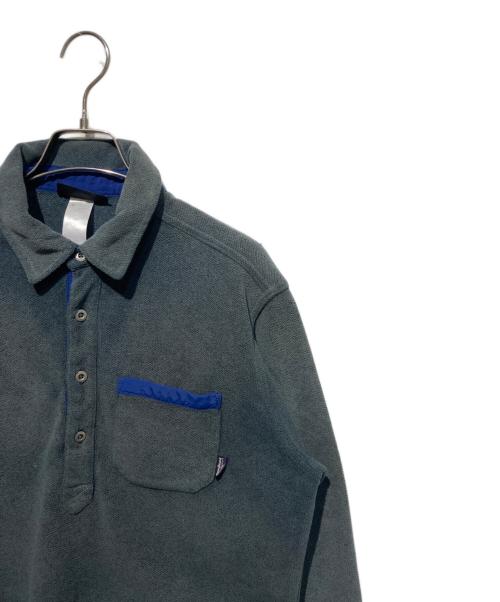 Patagonia（パタゴニア）Patagonia (パタゴニア) Murret フリースポロ グレー サイズ:Mの古着・服飾アイテム