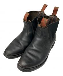 RED WING（レッドウィング）の古着「サイドゴアブーツ」｜ブラック