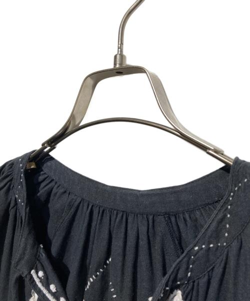 freada（フリーダ）Freada (フリーダ) パーツ刺繍ワンピース ブラック サイズ:ONEの古着・服飾アイテム