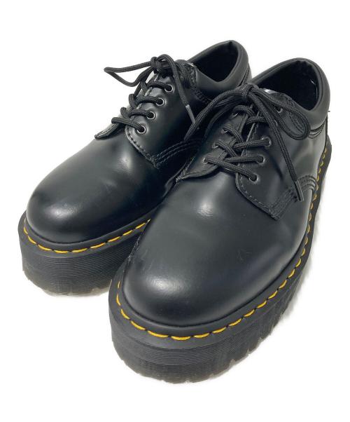 Dr.Martens（ドクターマーチン）Dr.Martens (ドクターマーチン) 厚底 レザーシューズ ブラック サイズ:UK8の古着・服飾アイテム
