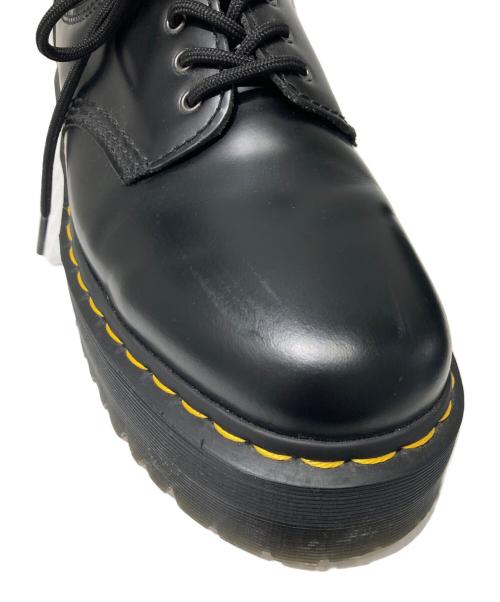 Dr.Martens（ドクターマーチン）Dr.Martens (ドクターマーチン) 厚底 レザーシューズ ブラック サイズ:UK8の古着・服飾アイテム