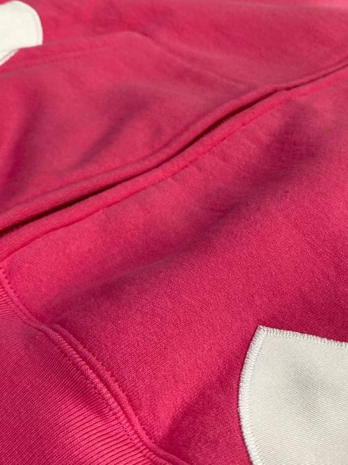 SUPREME（シュプリーム）SUPREME (シュプリーム) Big Logo Zip Up Hooded Sweatshirt Magenta ピンク サイズ:Mの古着・服飾アイテム