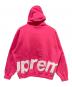 Supreme (シュプリーム) Big Logo Zip Up Hooded Sweatshirt Magenta ピンク サイズ:M：35000円
