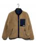 THE NORTH FACE（ザ ノース フェイス）の古着「リバーシブルエクストリームパイルジャケット」｜ネイビー×ベージュ