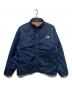 中古・古着 THE NORTH FACE (ザ ノース フェイス) リバーシブルエクストリームパイルジャケット ネイビー×ベージュ サイズ:L：15000円