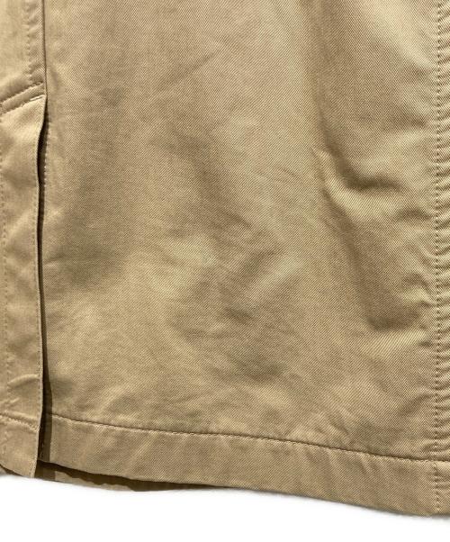 COMME des GARCONS HOMME（コムデギャルソン オム）COMME des GARCONS HOMME (コムデギャルソン オム) 裏地チェックステンカラーコート ベージュ サイズ:Lの古着・服飾アイテム