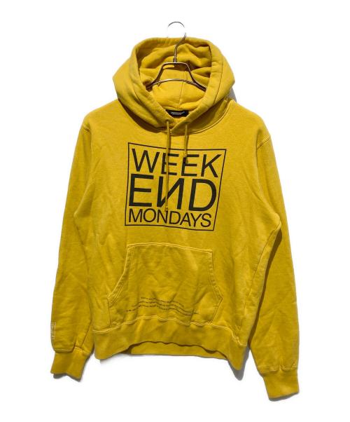 UNDERCOVER（アンダーカバー）UNDERCOVER (アンダーカバー) WEEKEND MONDAYS パーカー イエロー サイズ:3の古着・服飾アイテム
