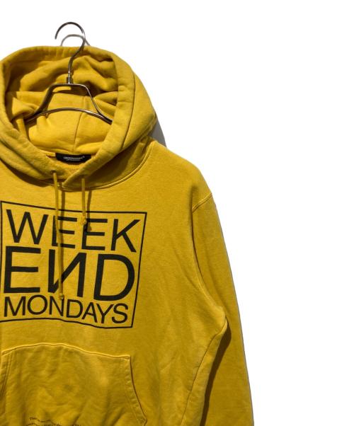 UNDERCOVER（アンダーカバー）UNDERCOVER (アンダーカバー) WEEKEND MONDAYS パーカー イエロー サイズ:3の古着・服飾アイテム