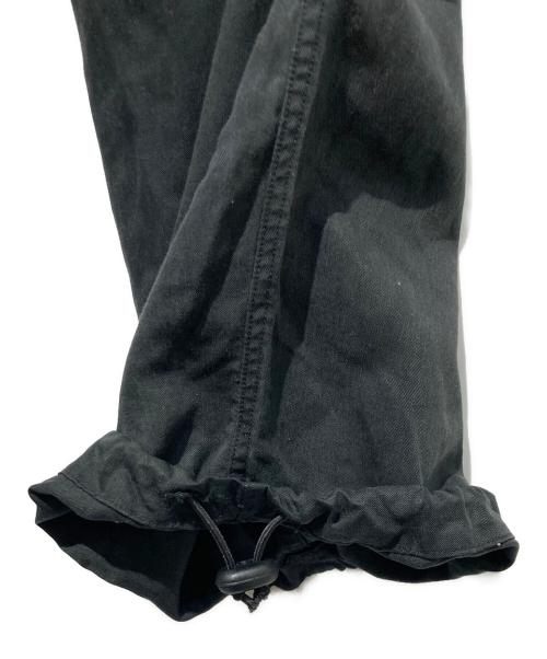 YOKE（ヨーク）YOKE (ヨーク) Military Wide Over Pants ブラック サイズ:2の古着・服飾アイテム