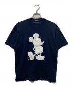 UNDERCOVERアンダーカバー）の古着「DISNEY MICKEY MOUSE S/S TEE」｜ネイビー