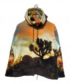 NEIGHBORHOOD×UGGネイバーフッド×アグ）の古着「UGG NHUG C-HOODED LS パーカー」｜オレンジ