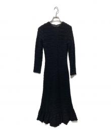 Ameri（アメリ）の古着「LUXURY BALLON HEM CUT DRES」｜ブラック