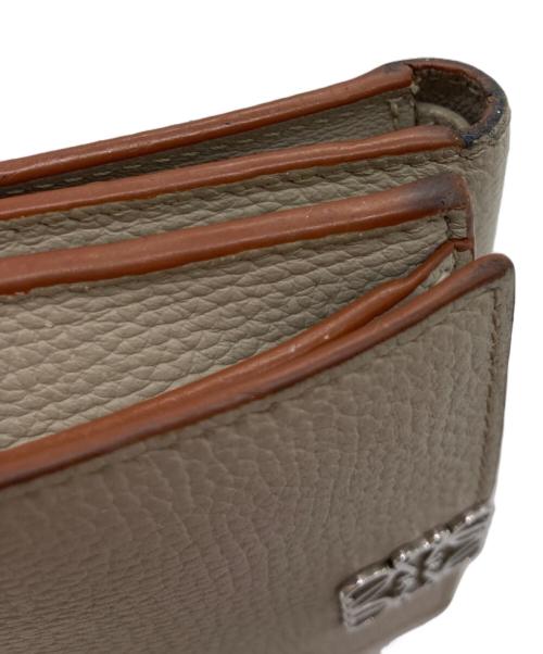 LOEWE（ロエベ）LOEWE (ロエベ) アナグラム トライフォードウォレット ベージュの古着・服飾アイテム