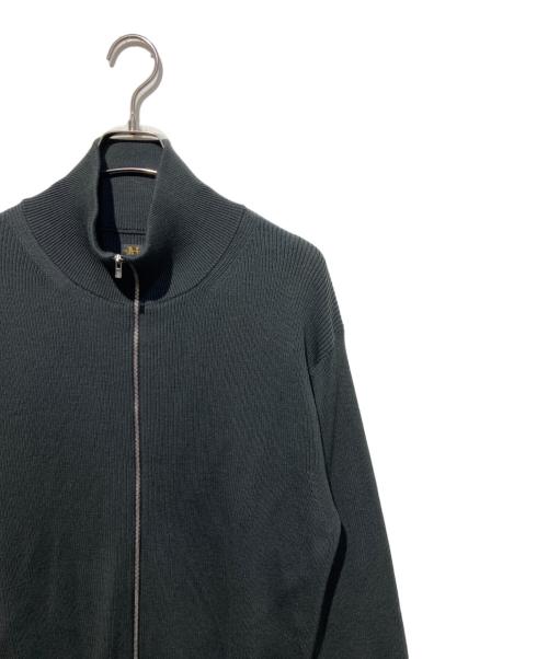 BATONER（バトナ―）BATONER (バトナ―) SUPER HIGH TWIST WOOL DRIVERS KNIT グレー サイズ:2の古着・服飾アイテム