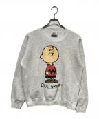 LEEリー）の古着「プリントスウェット」｜グレー