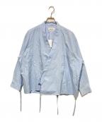 AMBUSHアンブッシュ）の古着「キモノシャツジャケット」｜ブルー