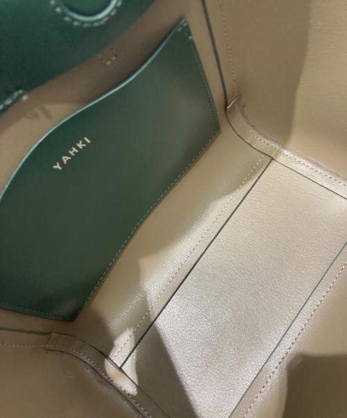 YAHKI（ヤーキ）YAHKI (ヤーキ) 2WAYショルダーバッグ グリーンの古着・服飾アイテム