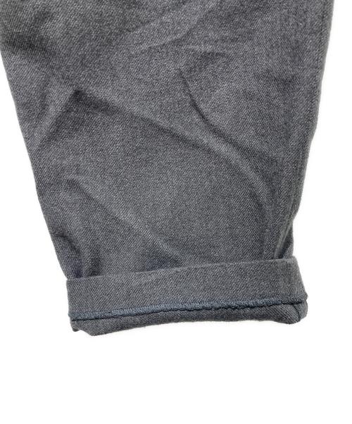 YOHJI YAMAMOTO（ヨウジヤマモト）YOHJI YAMAMOTO (ヨウジヤマモト) W/C TWILL WASHER BELTED PANTS グレー サイズ:3の古着・服飾アイテム