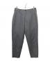 YOHJI YAMAMOTO（ヨウジヤマモト）の古着「W/C TWILL WASHER BELTED PANTS」｜グレー