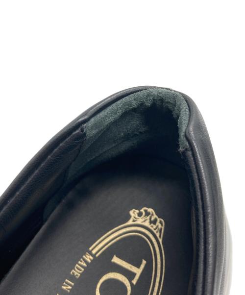 TOD'S（トッズ）TOD'S (トッズ) 厚底ビットローファー ブラック サイズ:39の古着・服飾アイテム