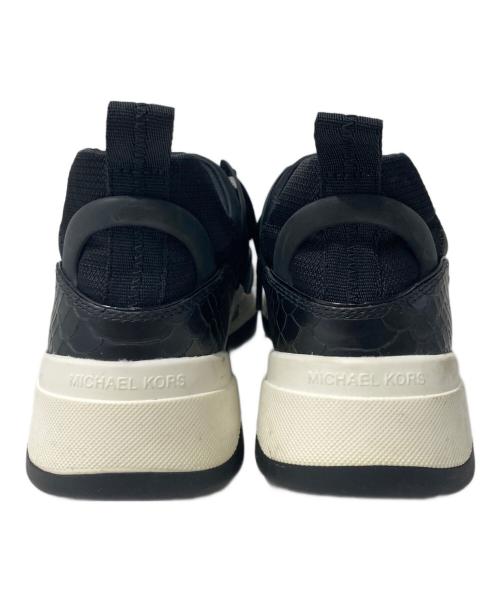 MICHAEL MICHAEL KORS（マイケル マイケルコース）MICHAEL MICHAEL KORS (マイケル マイケルコース) SPARKS TRAINER ブラック サイズ:9の古着・服飾アイテム