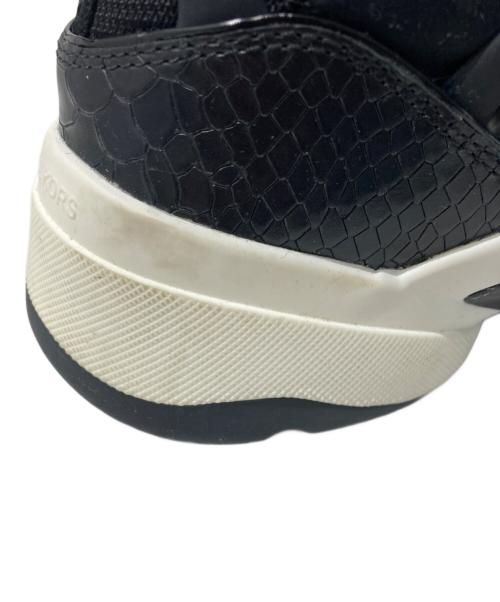 MICHAEL MICHAEL KORS（マイケル マイケルコース）MICHAEL MICHAEL KORS (マイケル マイケルコース) SPARKS TRAINER ブラック サイズ:9の古着・服飾アイテム